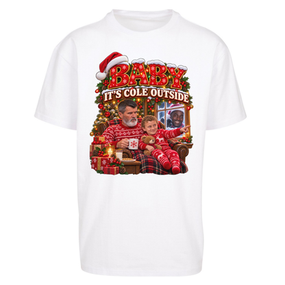 Roy Keane Man Utd Christmas Oversized T-Shirt