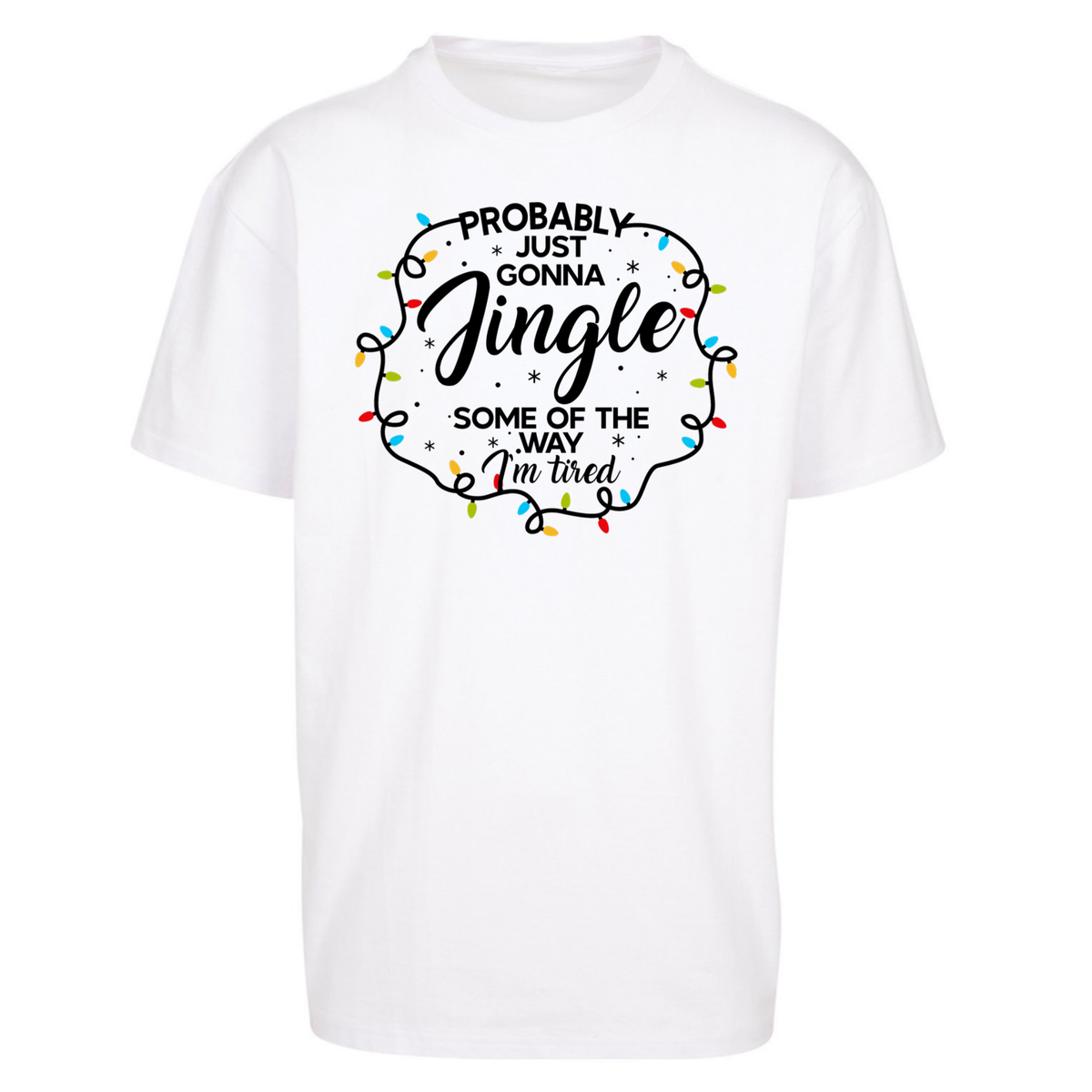 Lazy Festive Outfit Oversized T-Shirt