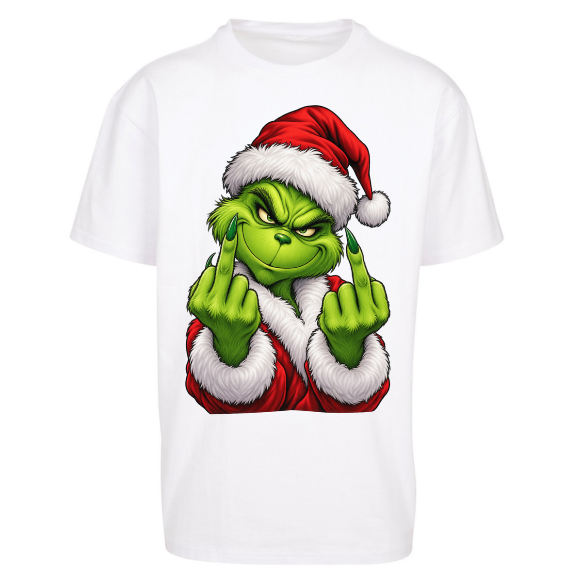 The Grinch Christmas Oversized T-Shirt