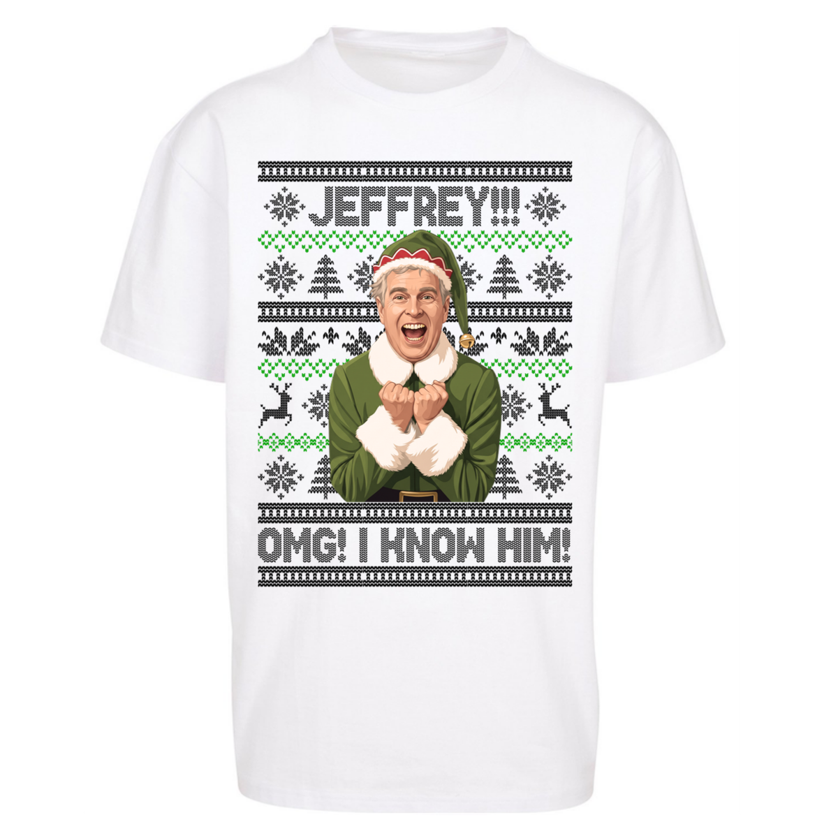 Jeffery Epstein Oversized T-Shirt