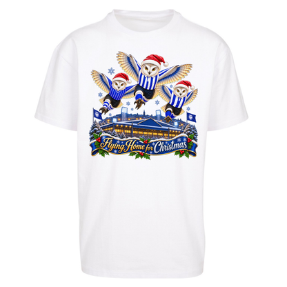 Sheff Wed Christmas Oversized T-Shirt