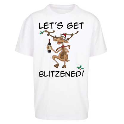 Lets Get Blitzened Oversized T-Shirt
