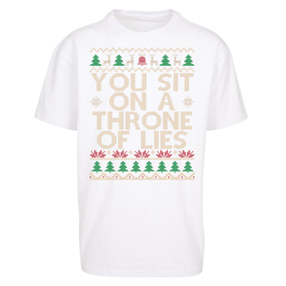 Throne Of Lies Christmas Oversized T-Shirt