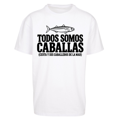 Todos Somos Caballas Ceuta Oversized T-Shirt