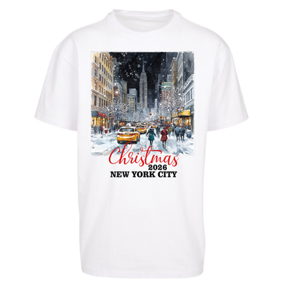 New York Winter Gift Oversized T-Shirt