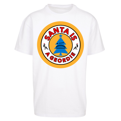 Geordie Santa  Christmas Oversized T-Shirt