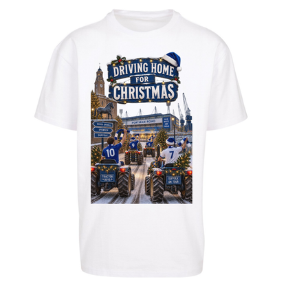 Ipswich Town Christmas Oversized T-Shirt