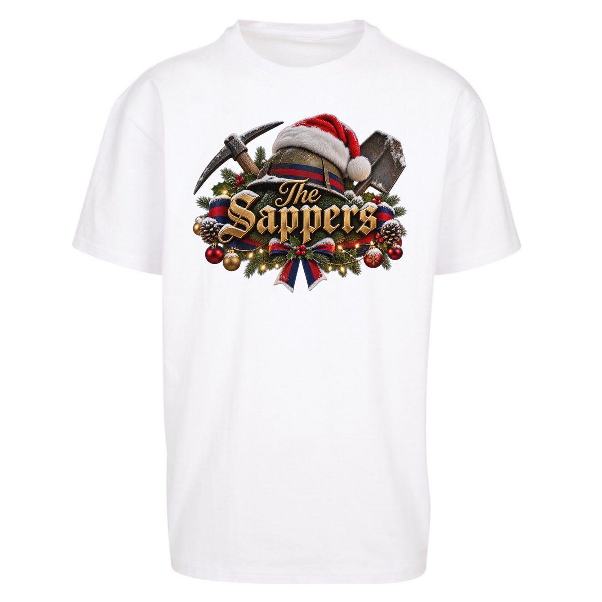 Royal Engineers Christmas Oversized T-Shirt