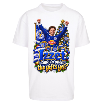 Leicester City Football Christmas Oversized T-Shirt