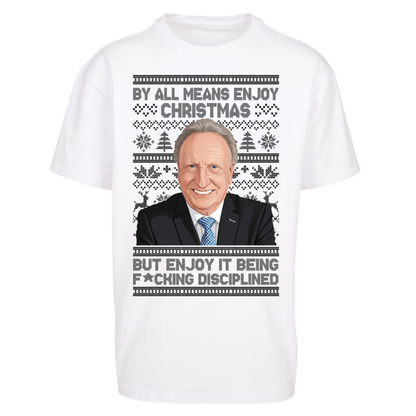 Neil Warnock Christmas Oversized T-Shirt