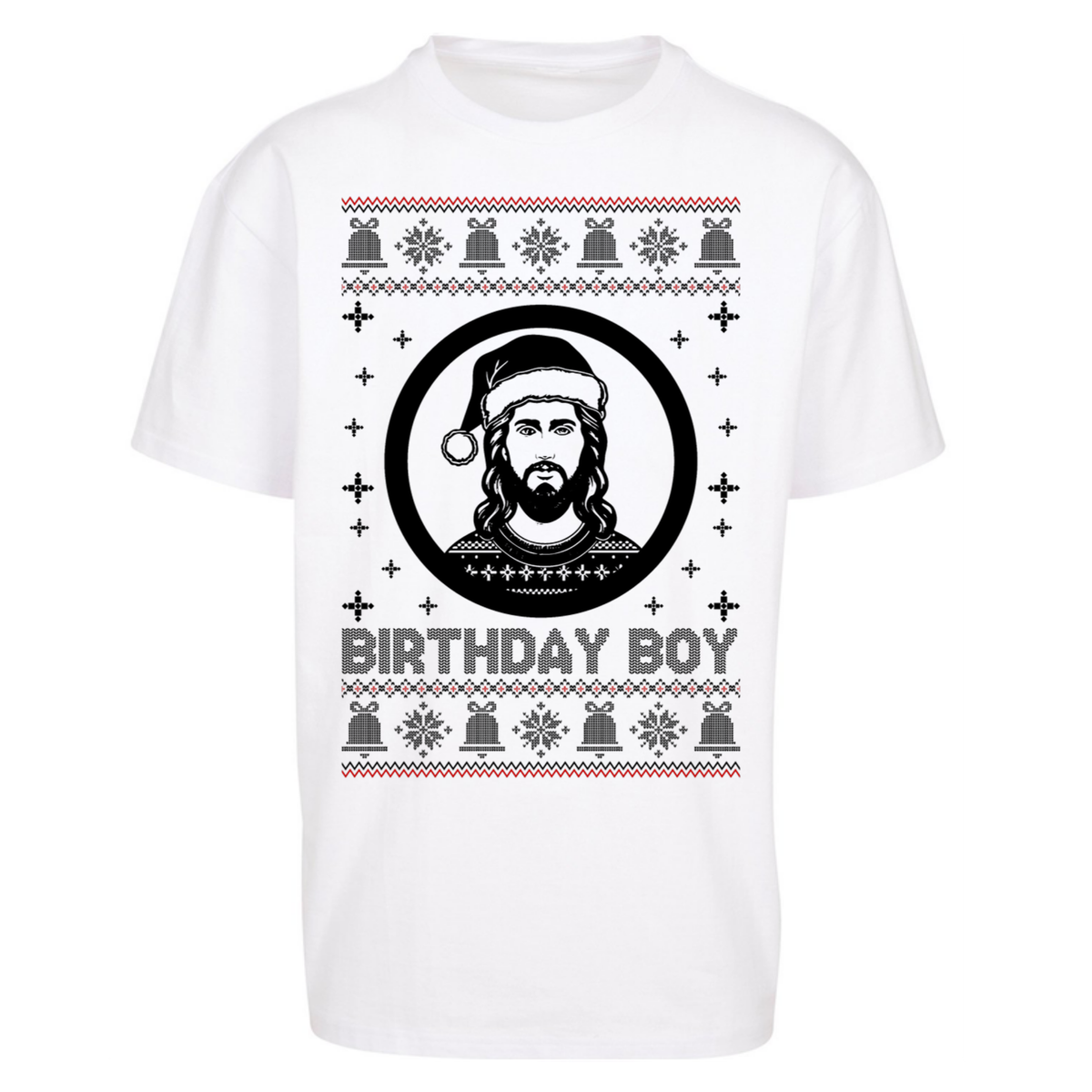 Jesus Birthday Christmas Oversized T-Shirt