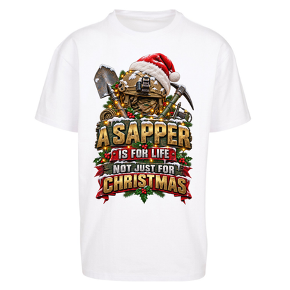 Royal Engineers Sappers Christmas Oversized T-Shirt