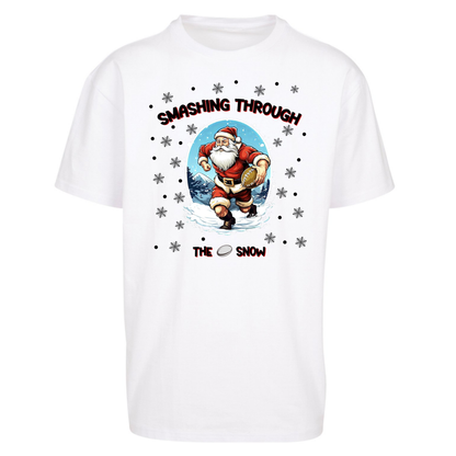 Rugby Santa Clothing Oversized T-Shirt
