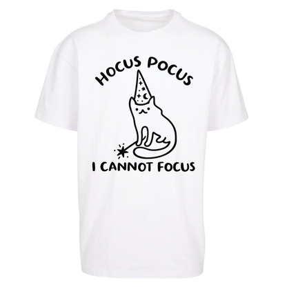 Hocus Pocus I Cannot Focus Oversized T-Shirt