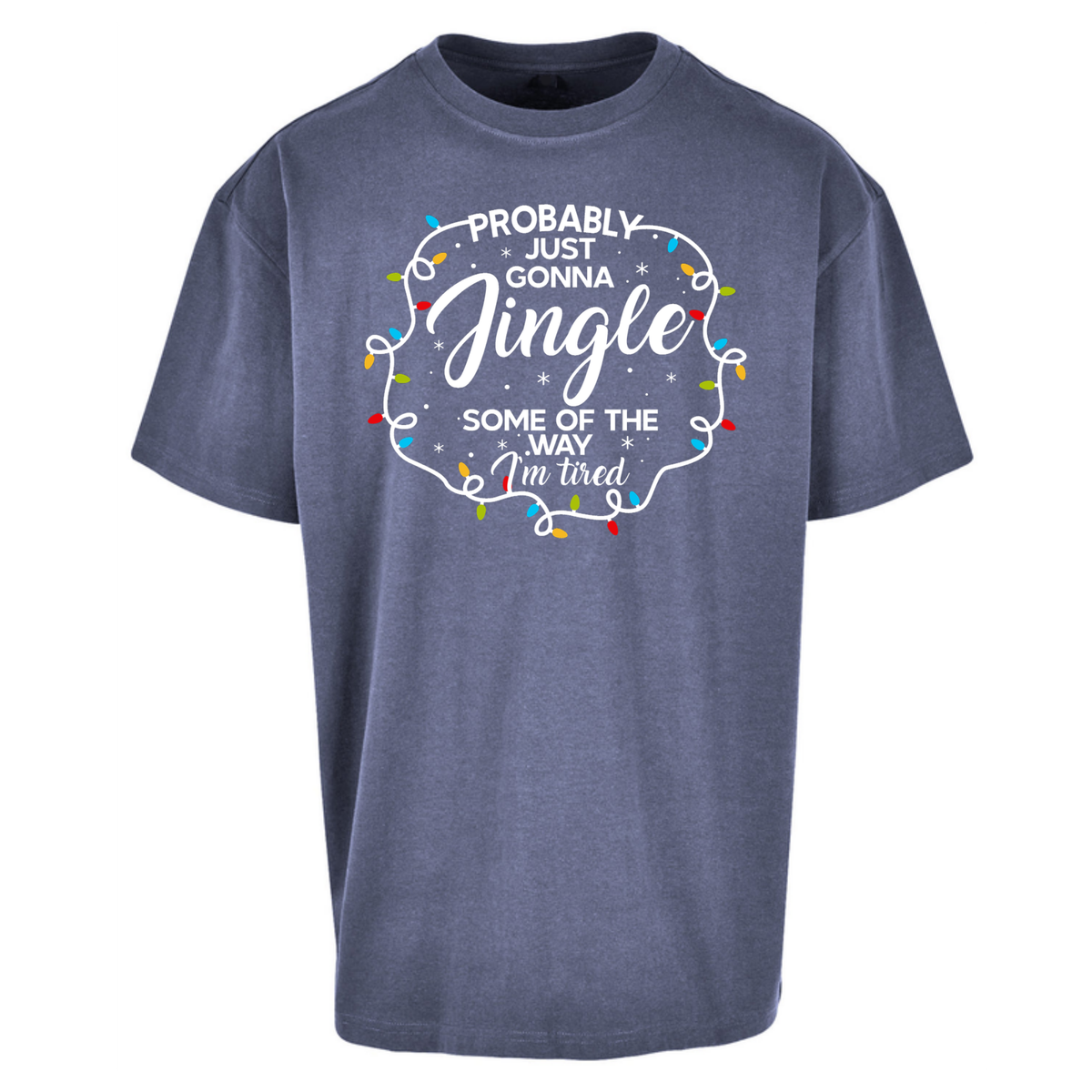 Lazy Festive Outfit Oversized T-Shirt
