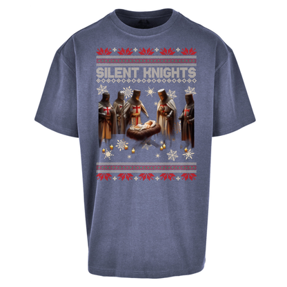Silent Knights Gift Oversized T-Shirt