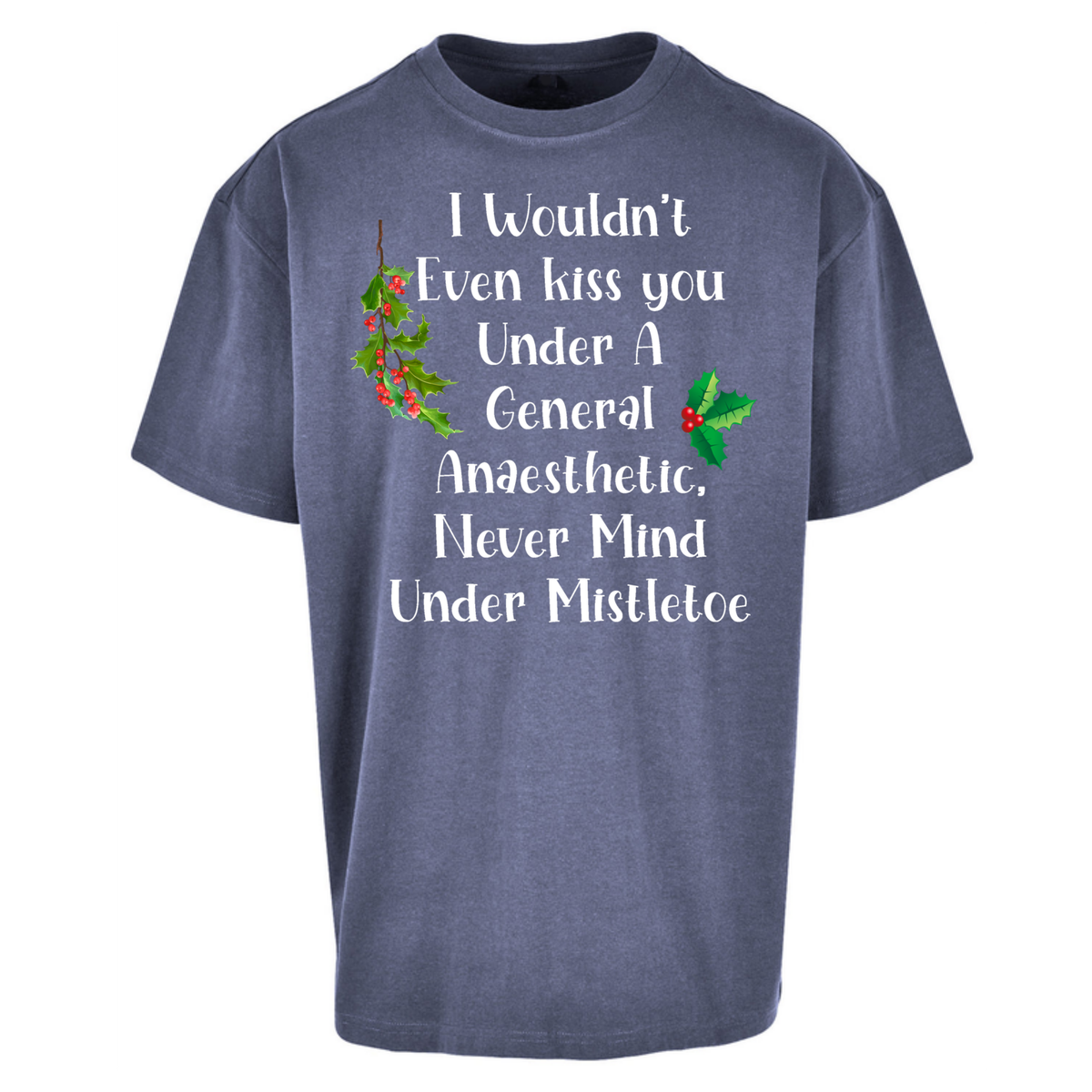 Cheeky Festive Slogan Oversized T-Shirt