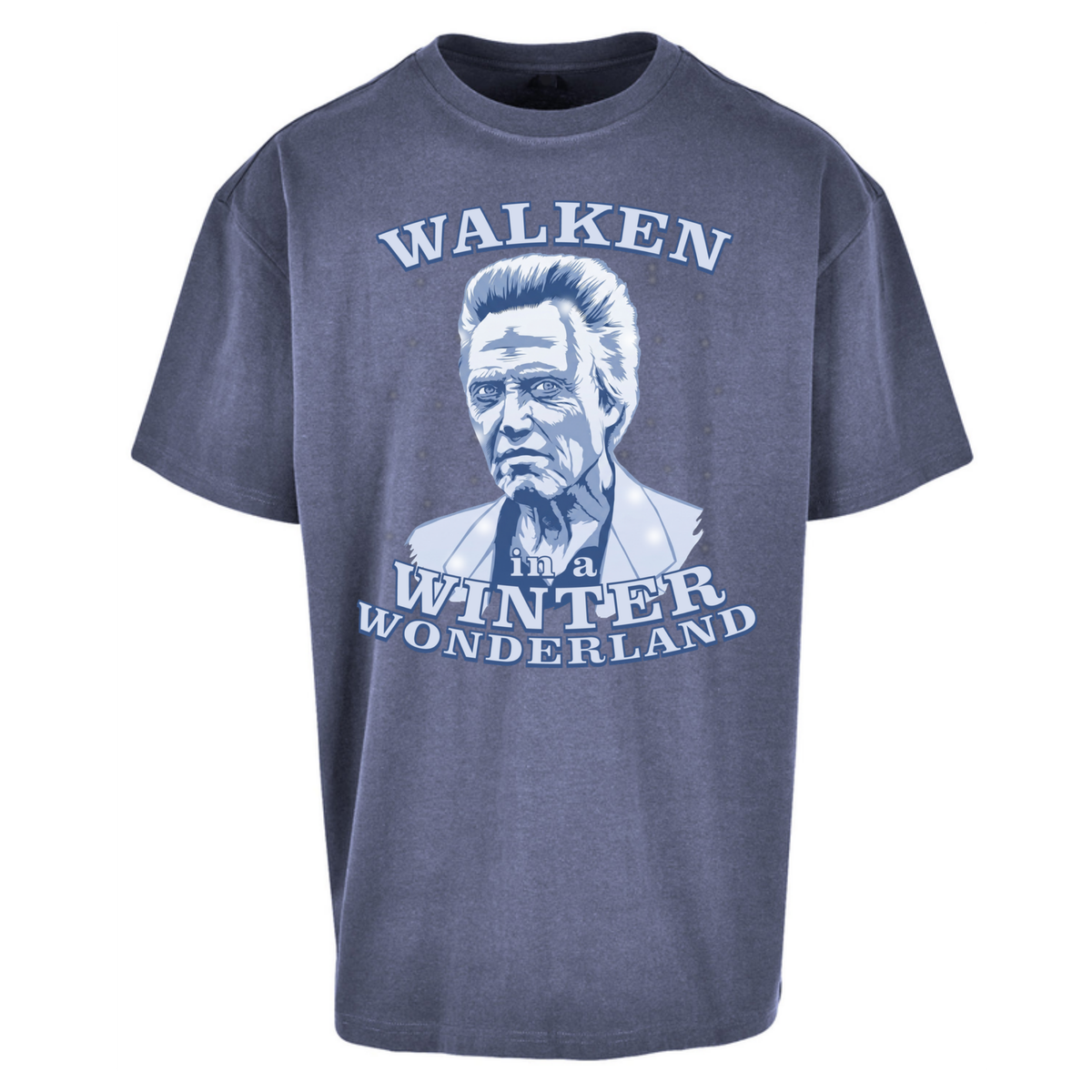 Christopher Walken Christmas Oversized T-Shirt