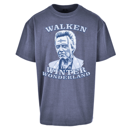 Christopher Walken Christmas Oversized T-Shirt