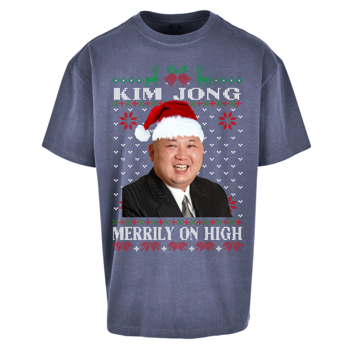 Kim Jong Christmas Oversized T-Shirt