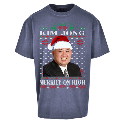 Kim Jong Christmas Oversized T-Shirt