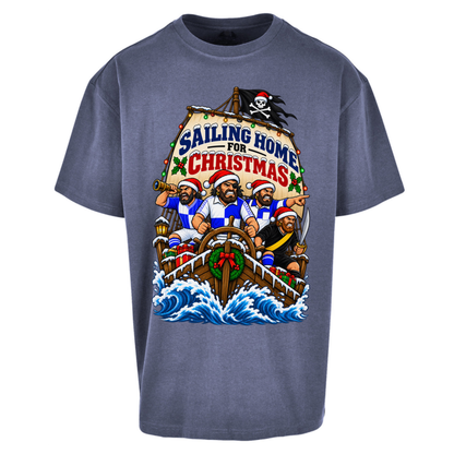 Bristol Rovers Christmas Oversized T-Shirt
