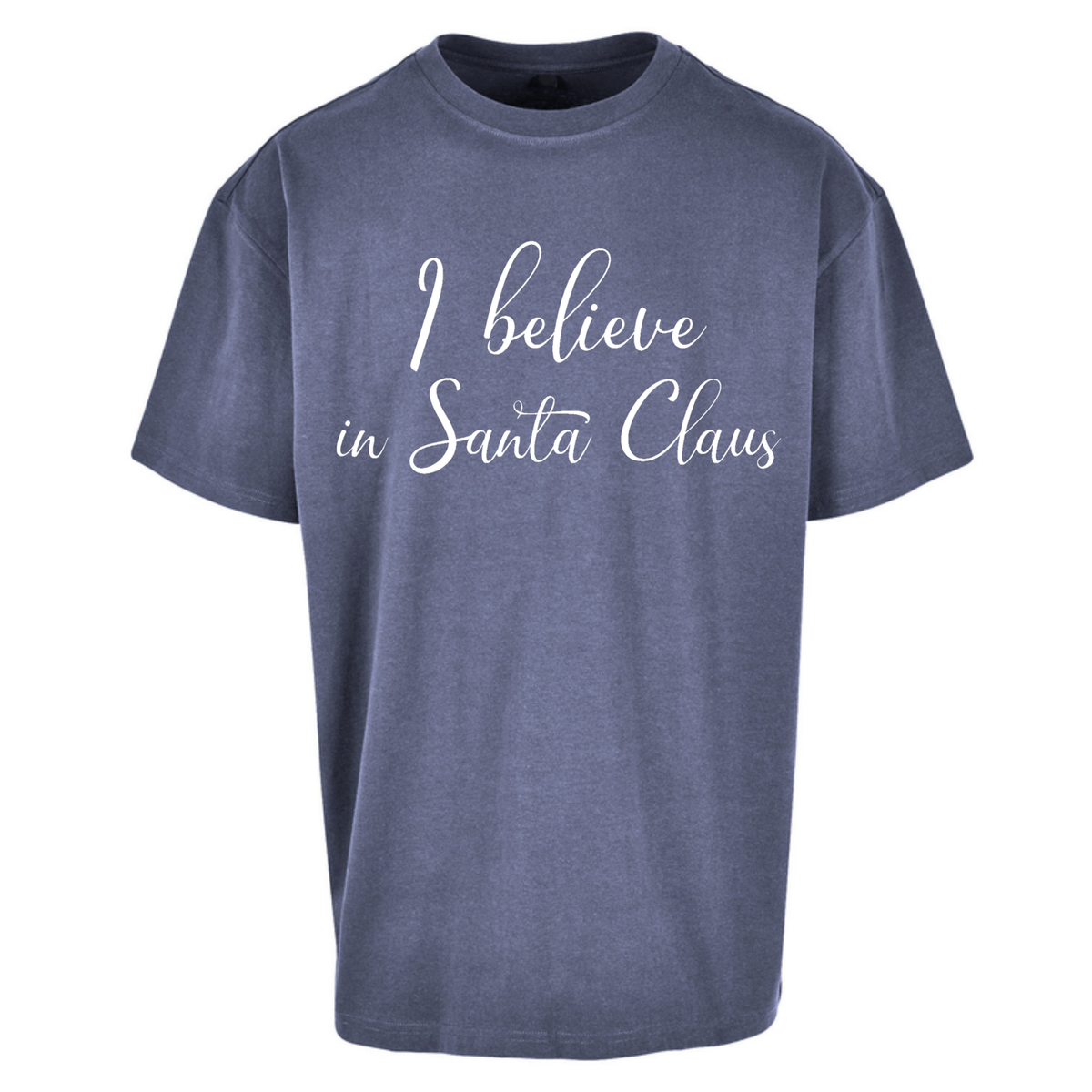 Santa Faith Gift Oversized T-Shirt