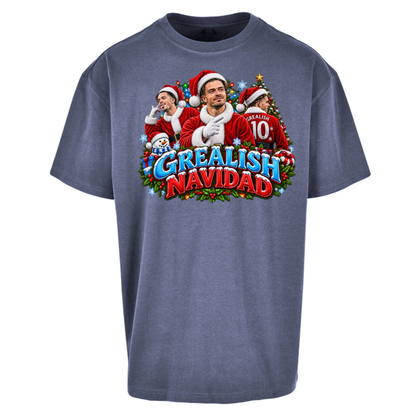Grealish Navidad Oversized T-Shirt