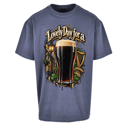Lovely Day for a Guinness Oversized T-Shirt
