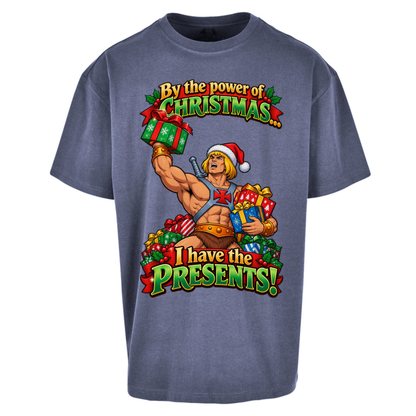 He Man Christmas Oversized T-Shirt