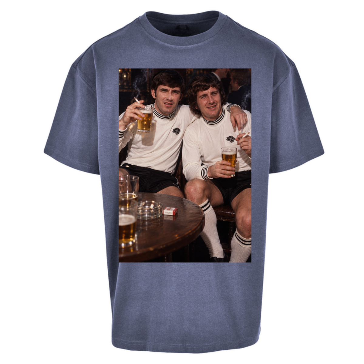 Derby County Legends Night Out Football Oversized T-Shirt