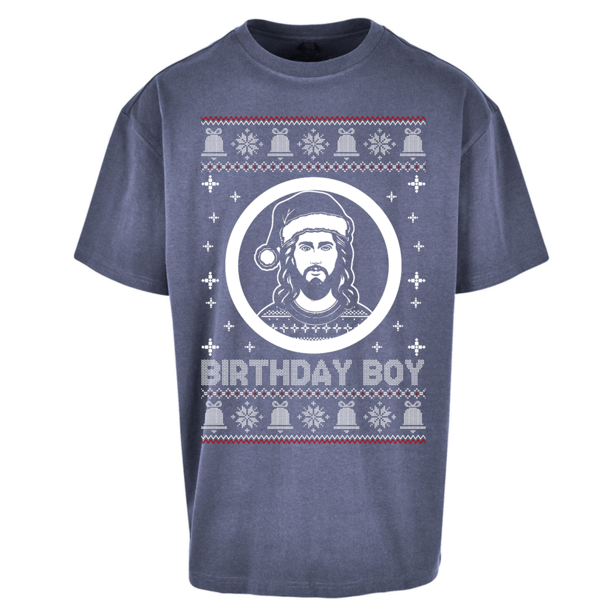 Jesus Birthday Christmas Oversized T-Shirt
