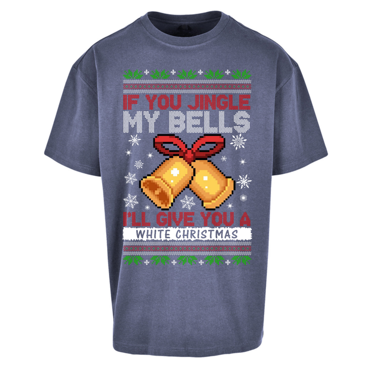 Bell Slogan Clothing Oversized T-Shirt