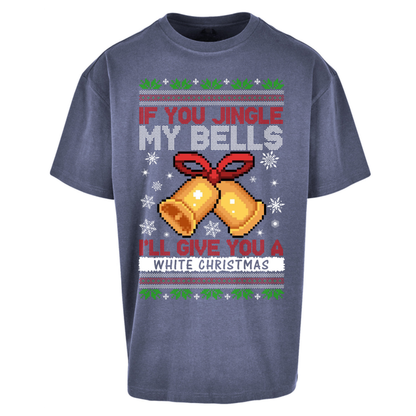 Bell Slogan Clothing Oversized T-Shirt