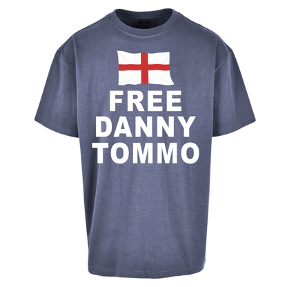 Free Danny Tommo Oversized T-Shirt