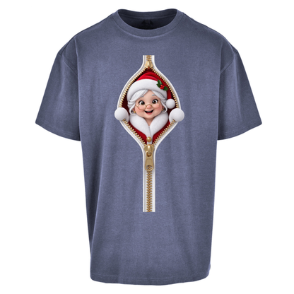 Mrs Claus Outfit Oversized T-Shirt