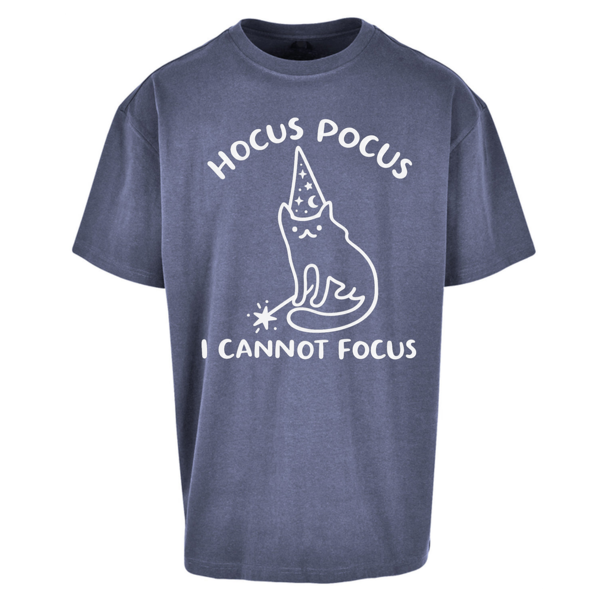 Hocus Pocus I Cannot Focus Oversized T-Shirt