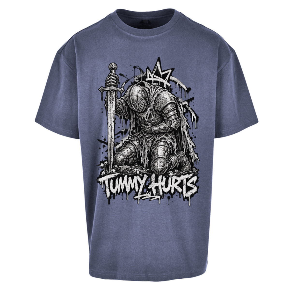 Tummy Hurts Knight Oversized T-Shirt
