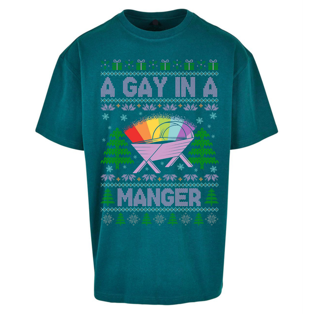 Pride Holiday Clothing Oversized T-Shirt