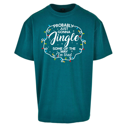 Lazy Festive Outfit Oversized T-Shirt