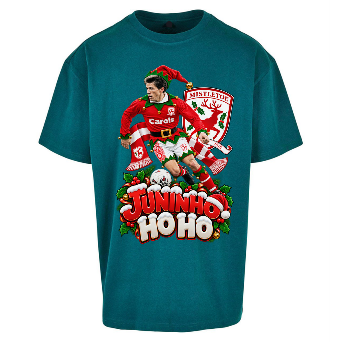 Middlesbrough Christmas Oversized T-Shirt