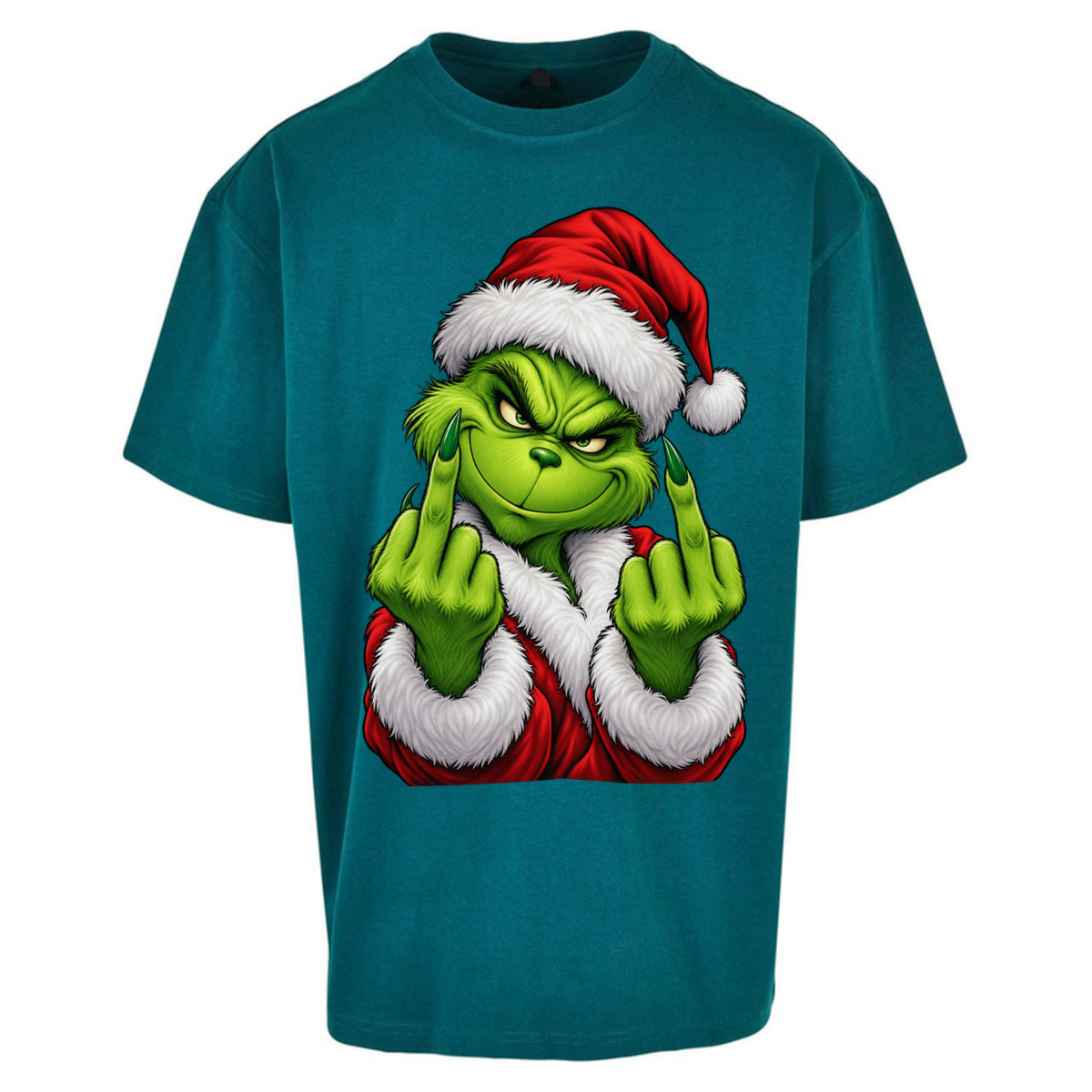 The Grinch Christmas Oversized T-Shirt
