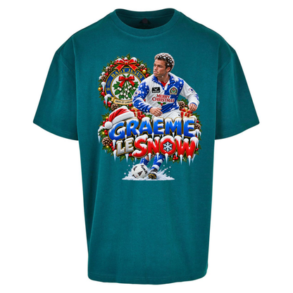 Blackburn Christmas Oversized T-Shirt