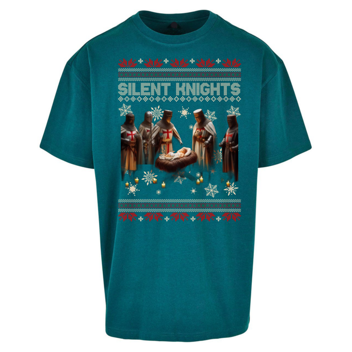 Silent Knights Gift Oversized T-Shirt