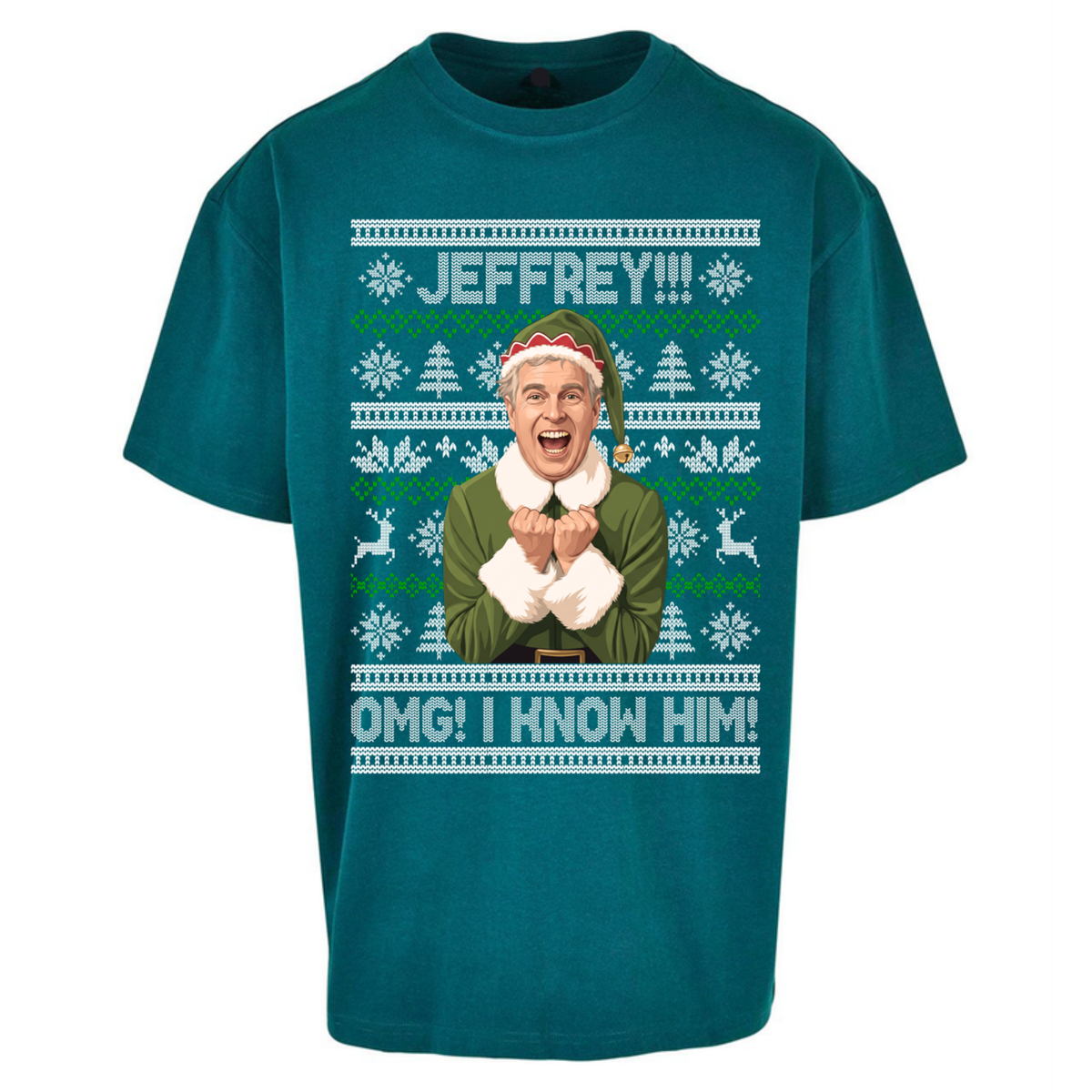 Jeffery Epstein Oversized T-Shirt