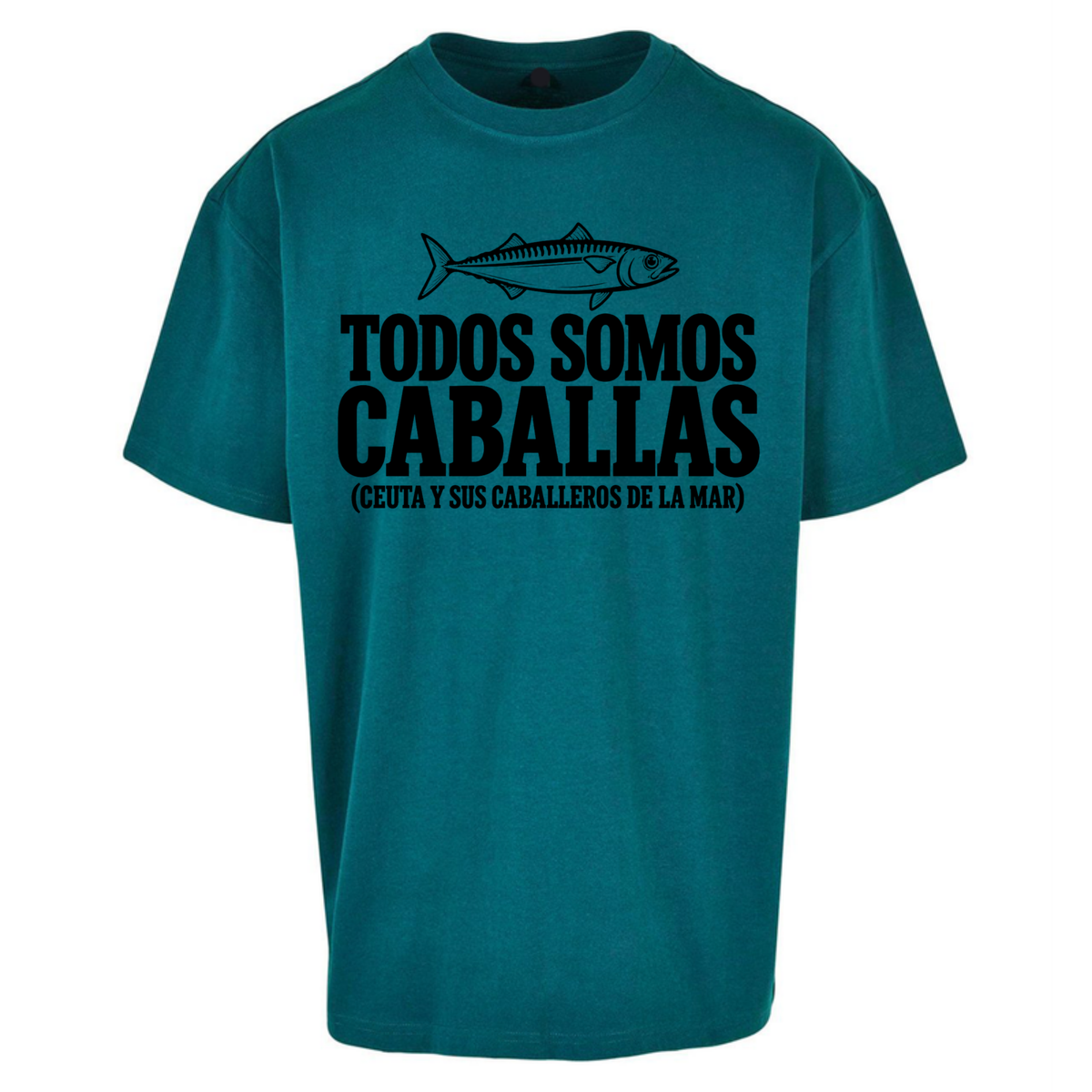 Todos Somos Caballas Ceuta Oversized T-Shirt