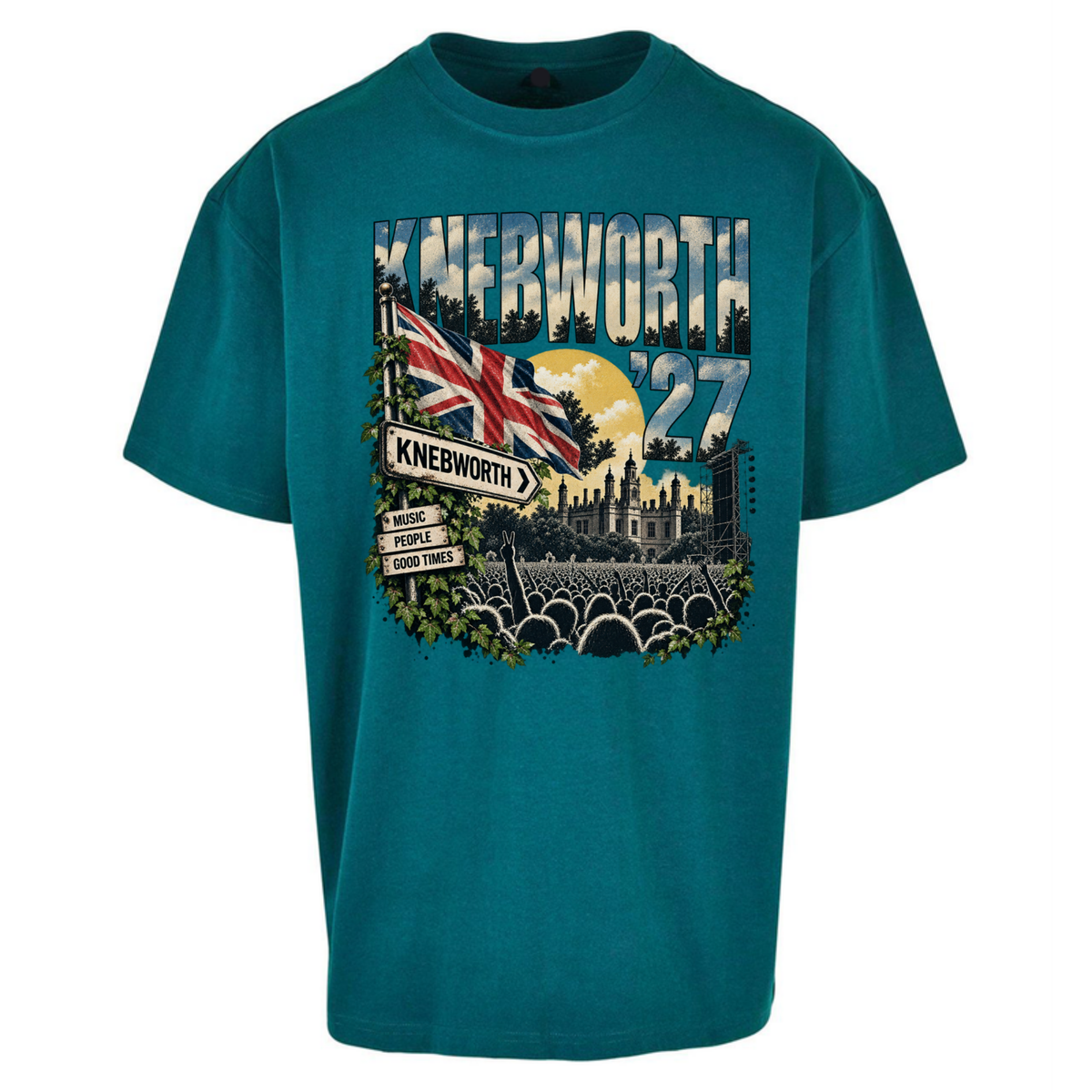 Oasis Knebworth Live '27 Oversized T-Shirt