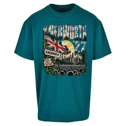 Oasis Knebworth Live '27 Oversized T-Shirt