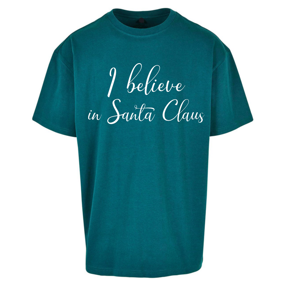 Santa Faith Gift Oversized T-Shirt