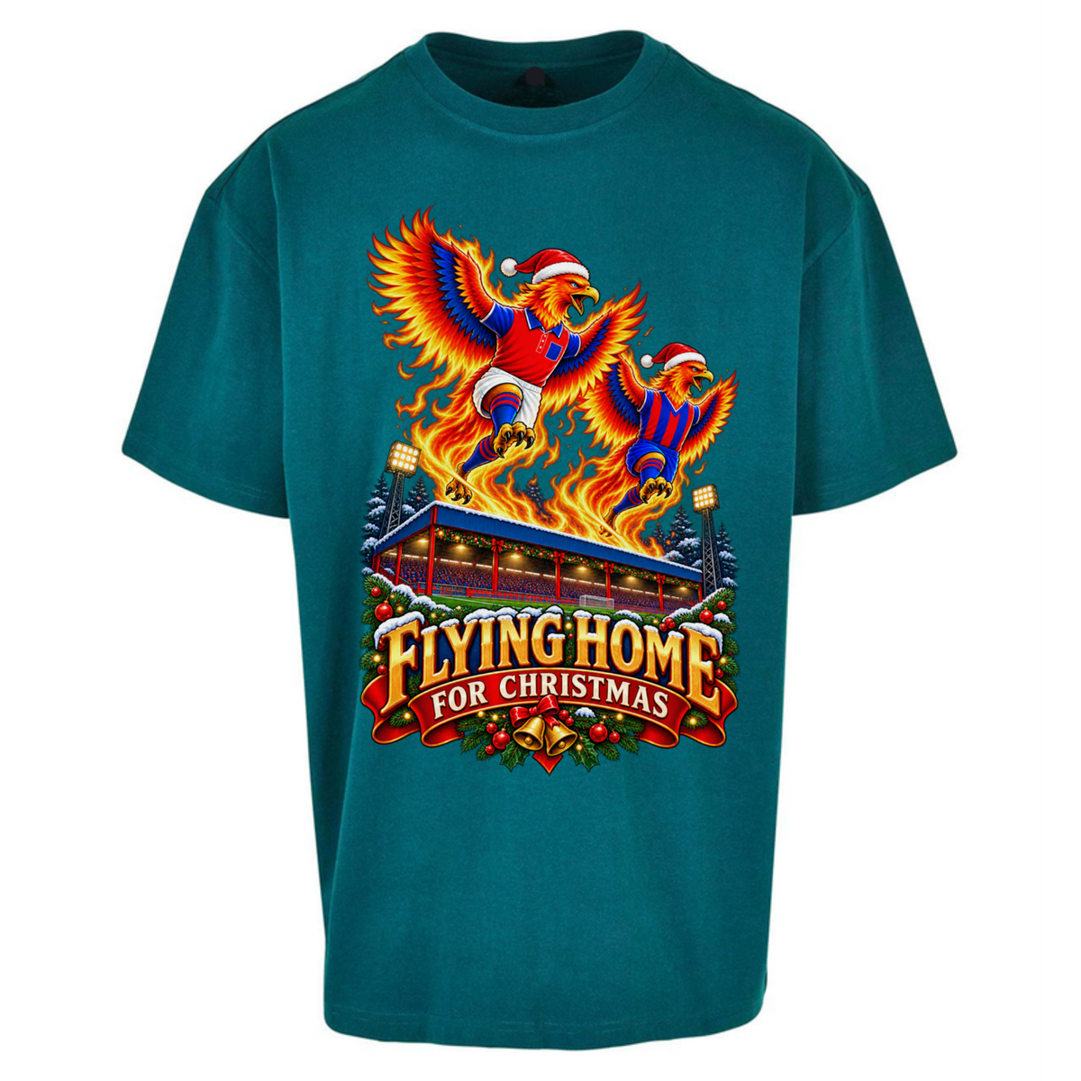 Aldershot Christmas Oversized T-Shirt